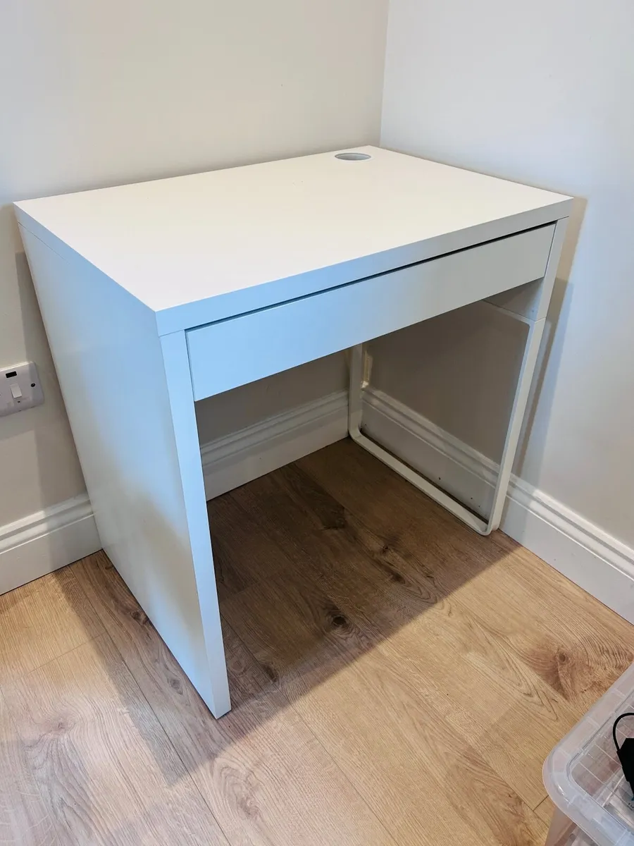 IKEA MICKE Desk & RENBERGET Office Chair - Image 2