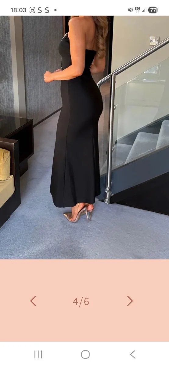 Classy black dress - Image 3