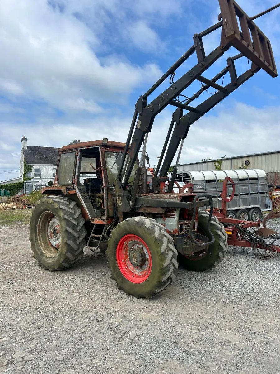 1986 Same Jaguar 100 c/w Loader - Image 1