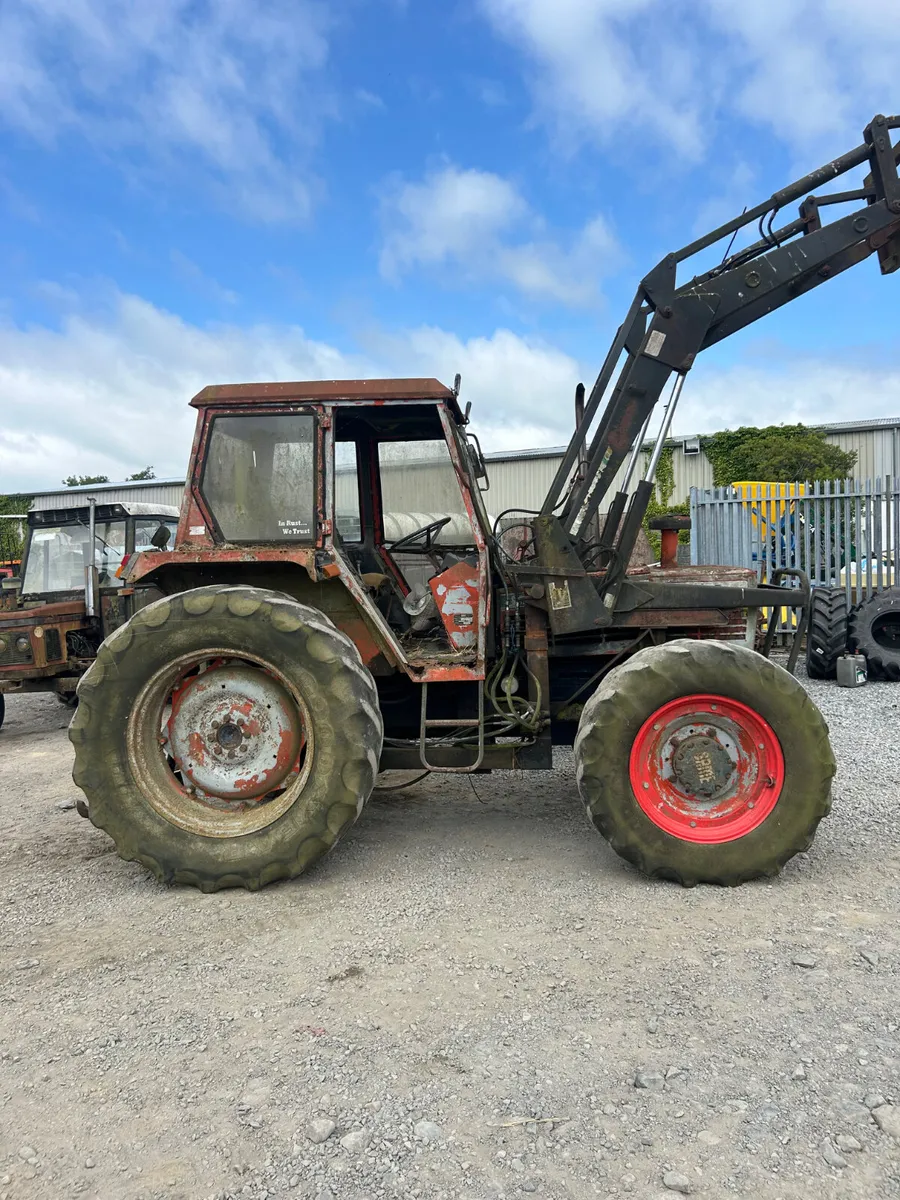 1986 Same Jaguar 100 c/w Loader - Image 3
