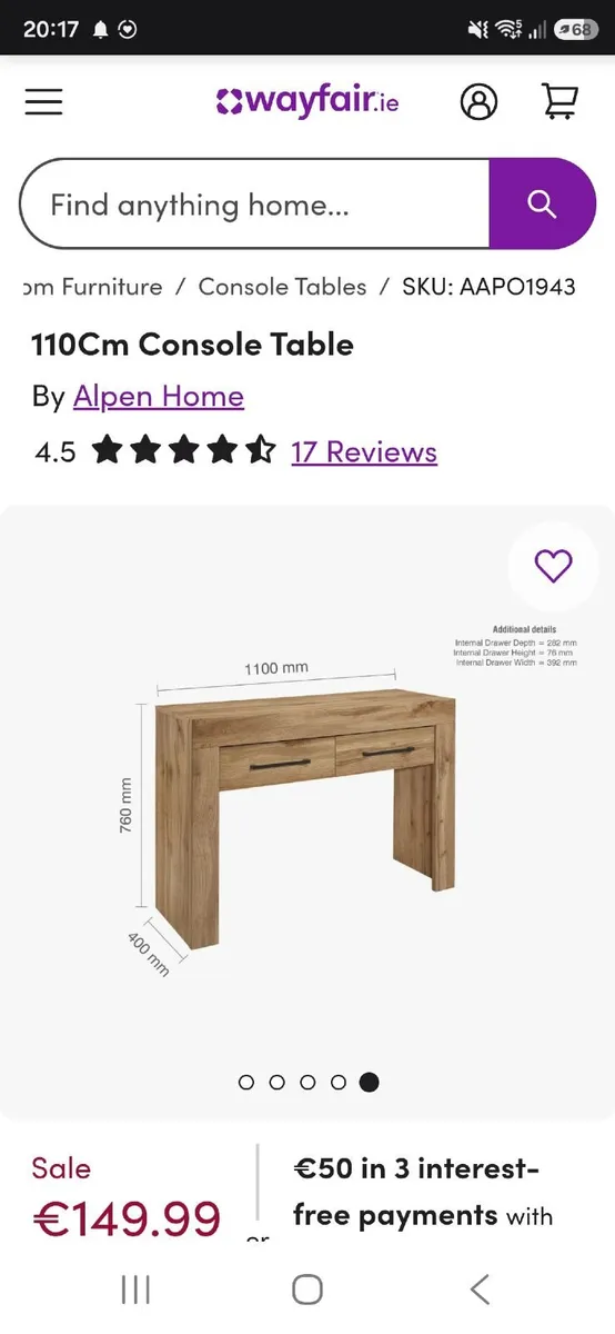 TV / Console table - Image 1
