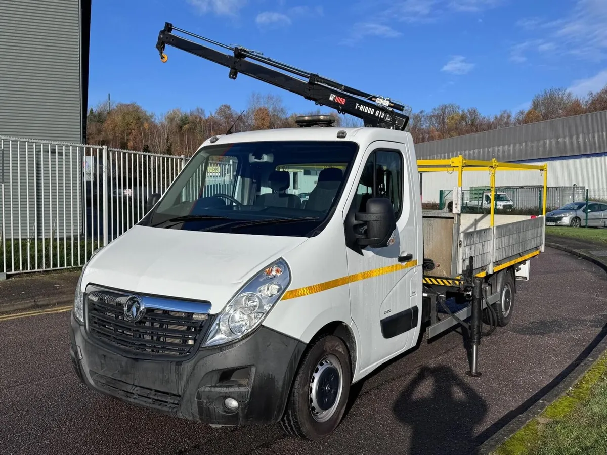 VB - 2018 Vauxhall Movano Dropside Van - Image 4