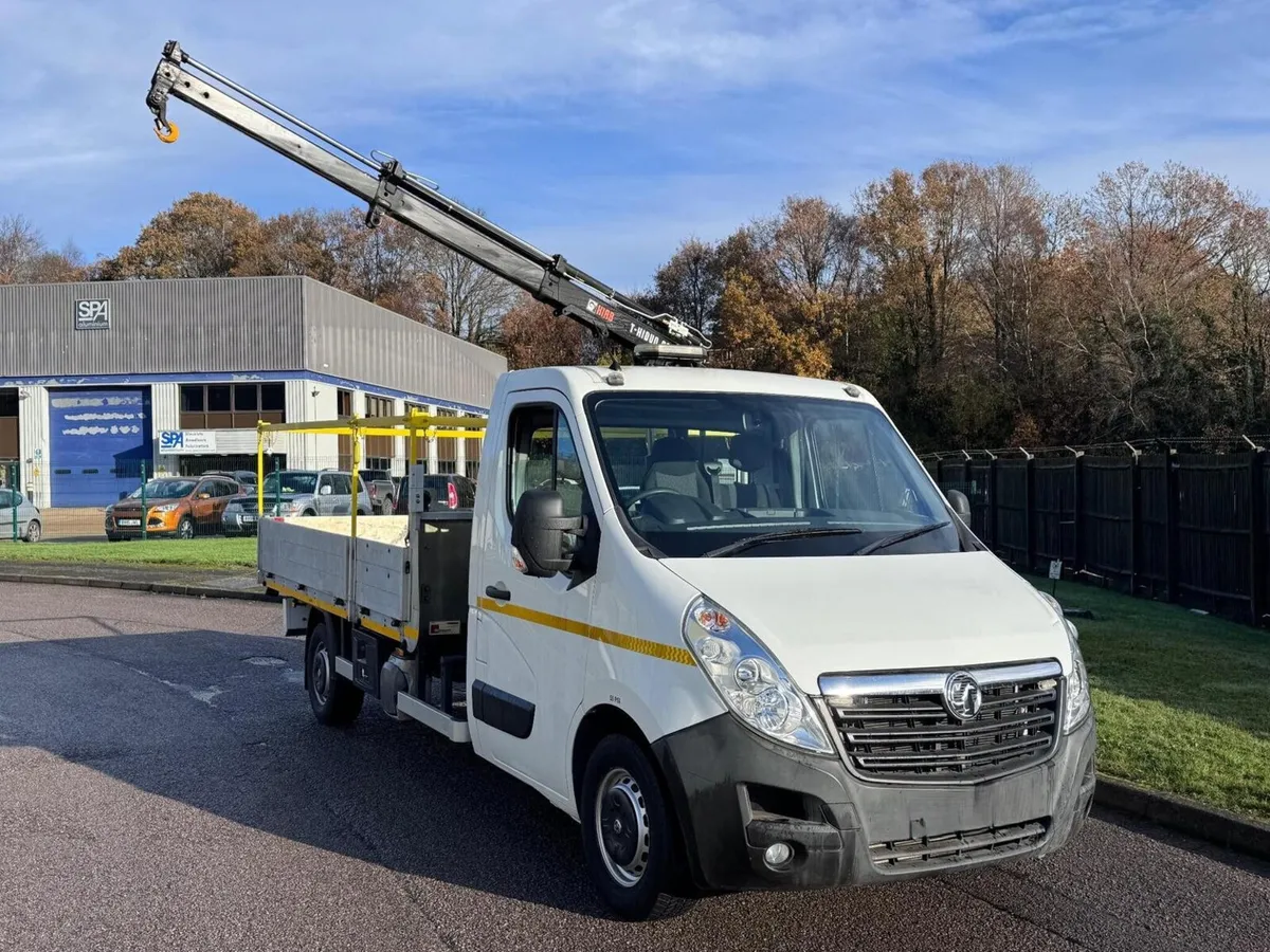 VB - 2018 Vauxhall Movano Dropside Van - Image 2