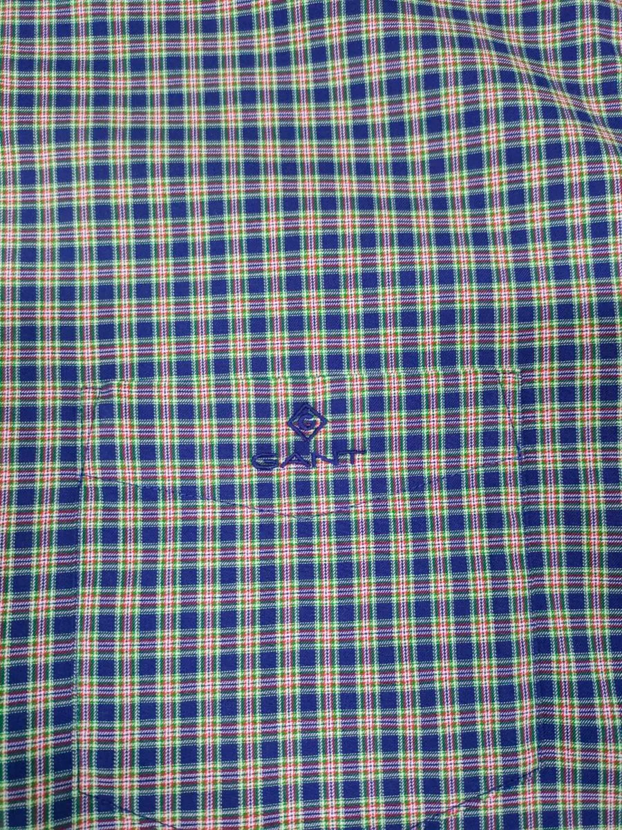 Gant Button Down Check Shirt Mens XXL - Image 3