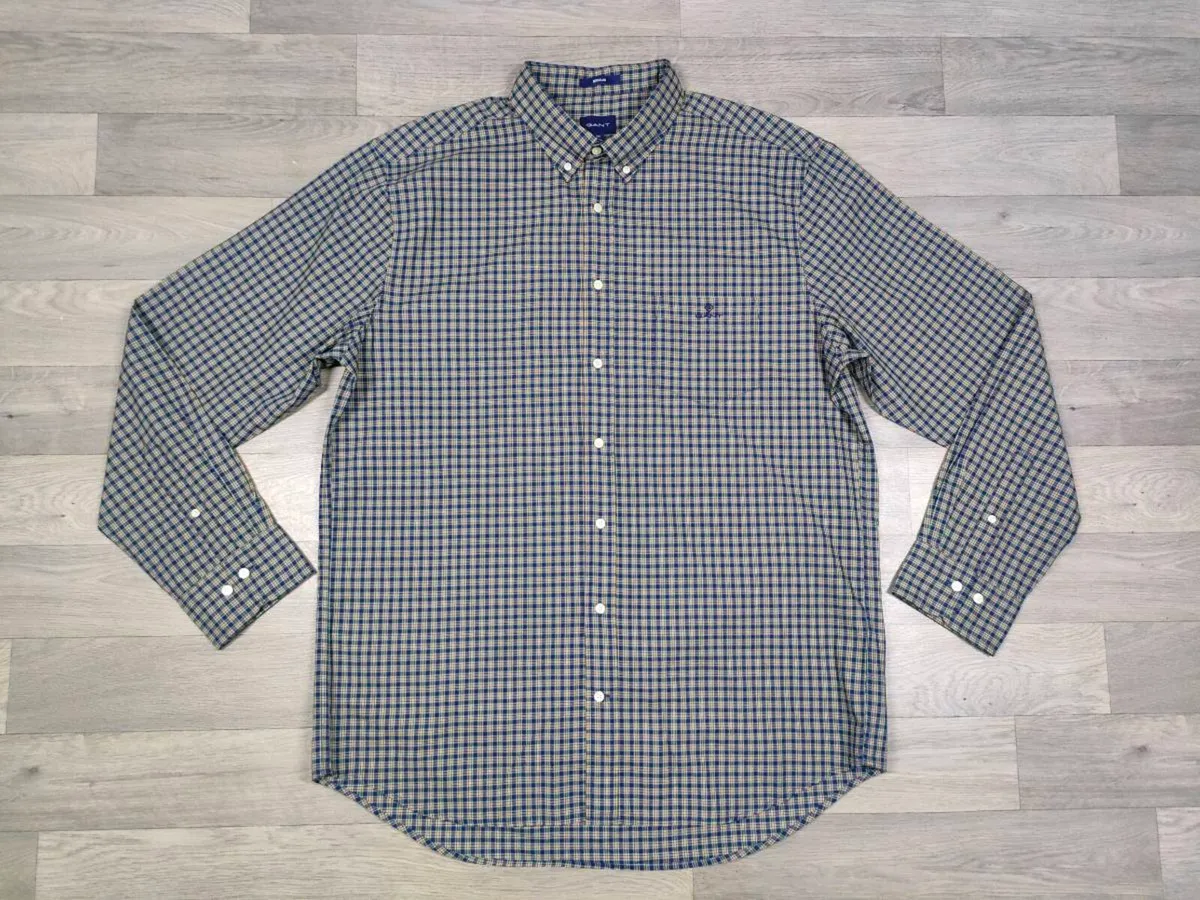 Gant Button Down Check Shirt Mens XXL - Image 1