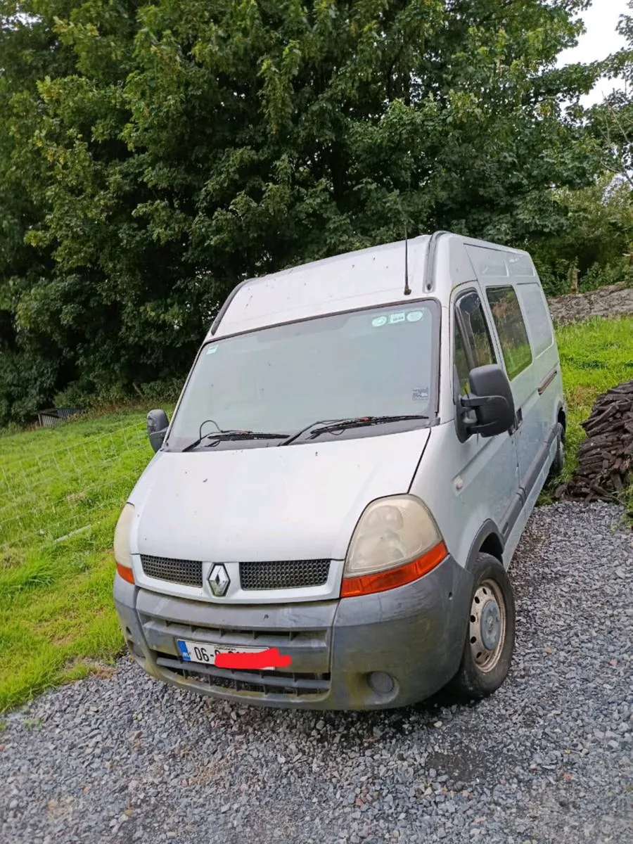 Renault master crew cab camper - Image 1