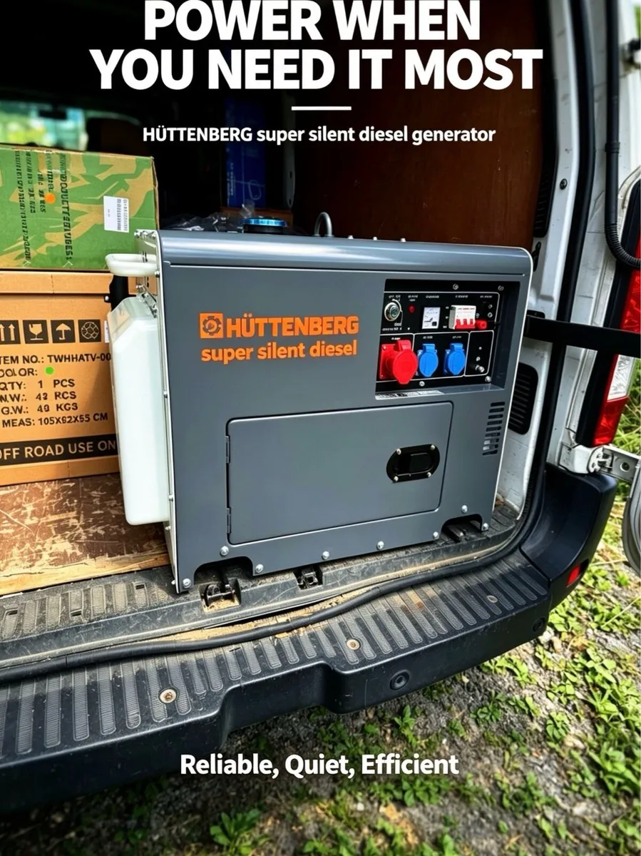 NEW 2026 SUPER SILENT DIESEL GENERATOR 13kva
