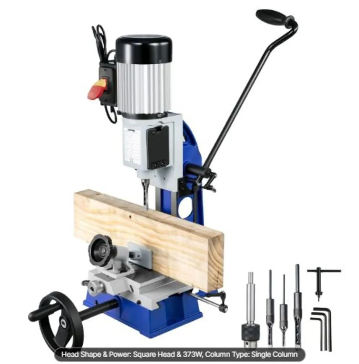 Woodworking Mortise Machine, 373 W(1/2 HP) 1400RPM - Image 1
