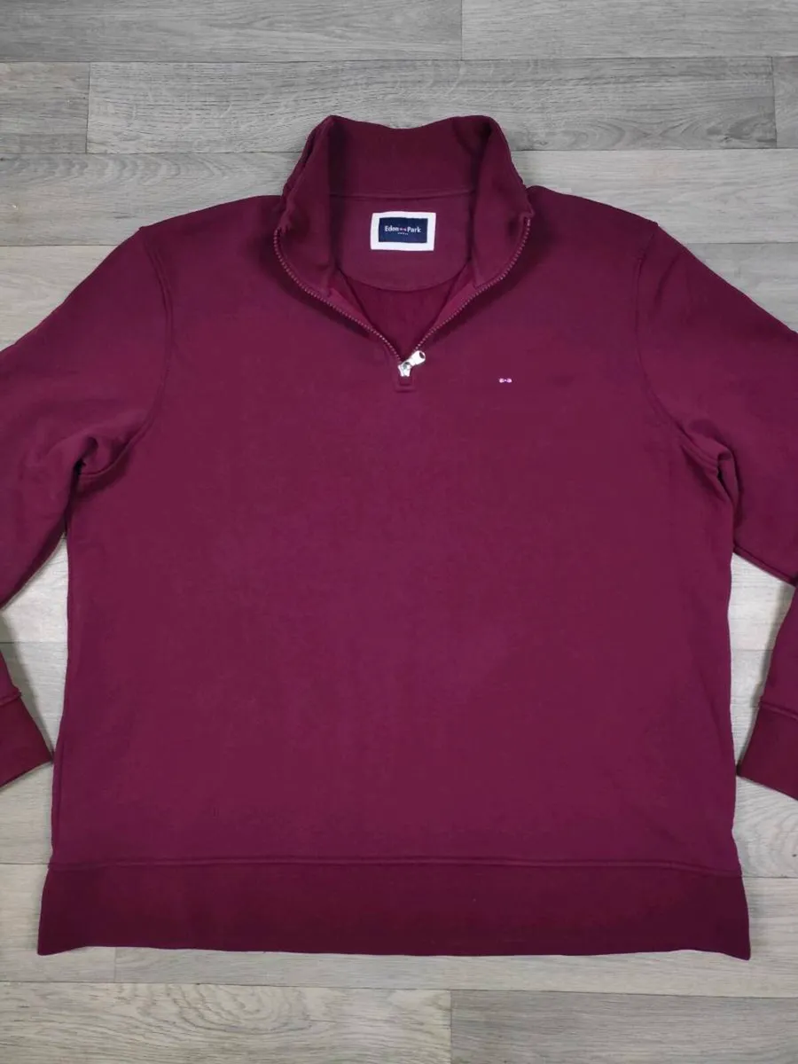 Eden Park Paris Half Zip Jumper Mens XXL - Image 2