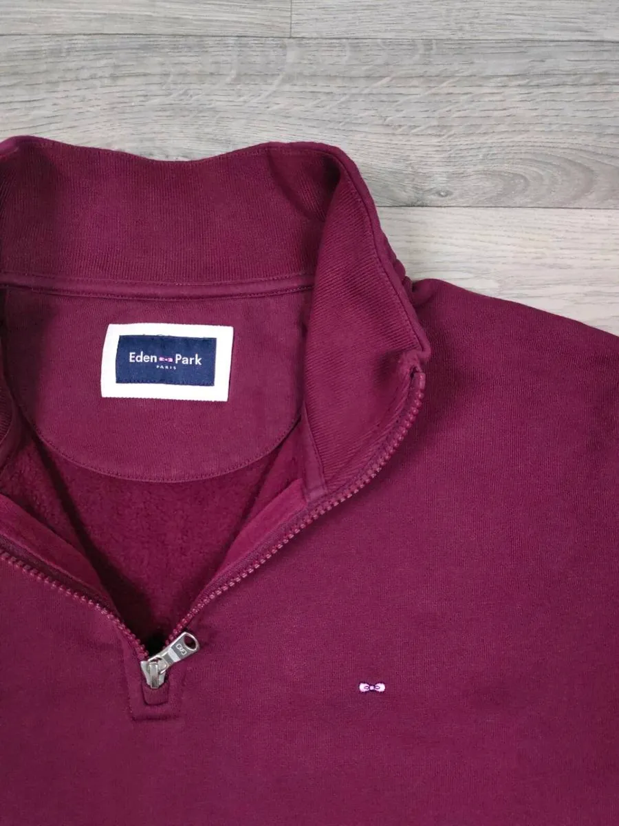 Eden Park Paris Half Zip Jumper Mens XXL - Image 3