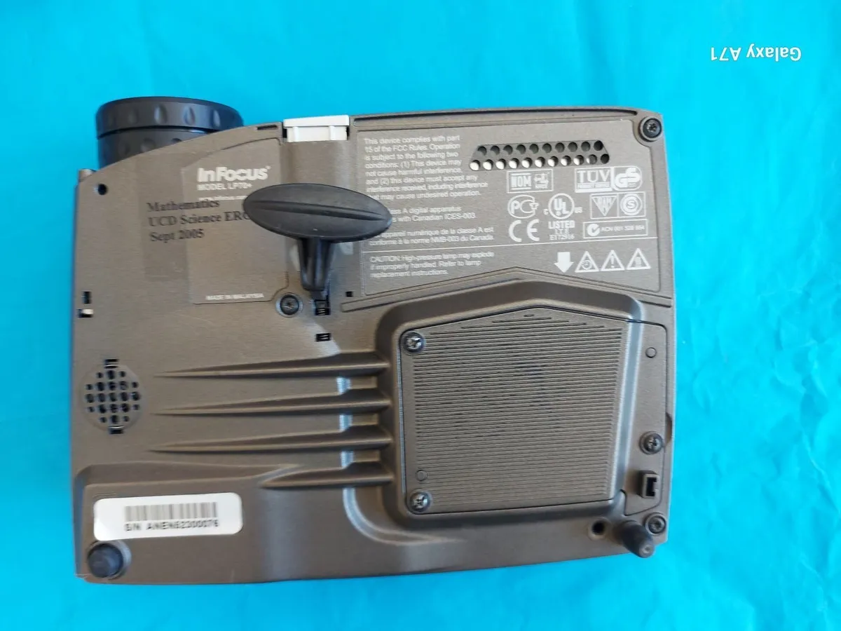 Infocus Projector Model LP70+, With Power Leads - Image 3