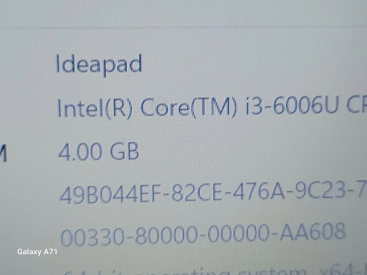 Lenovo Ideapad Laptop 310-151SK, 4GB Ram 238GB SSD - Image 4