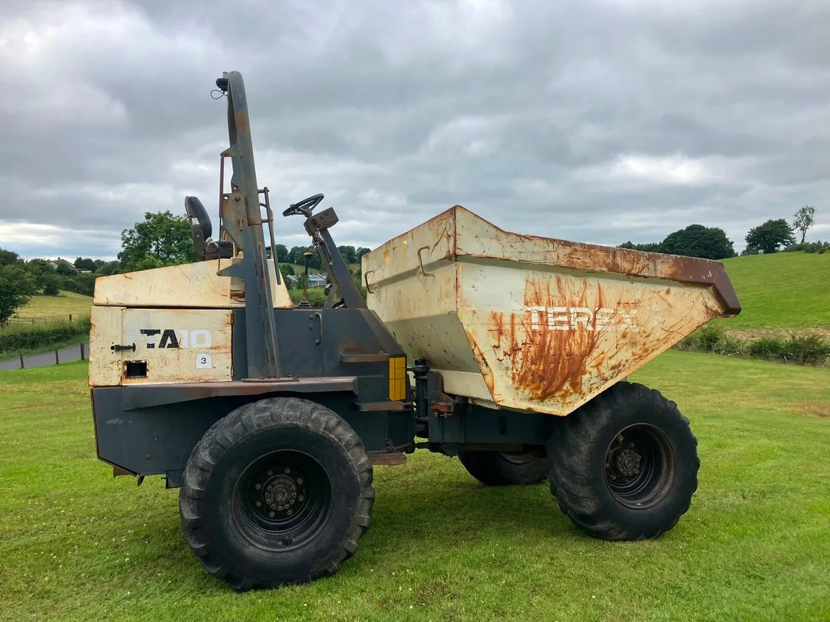 TEREX 10 TONNE DUMPER - Image 4