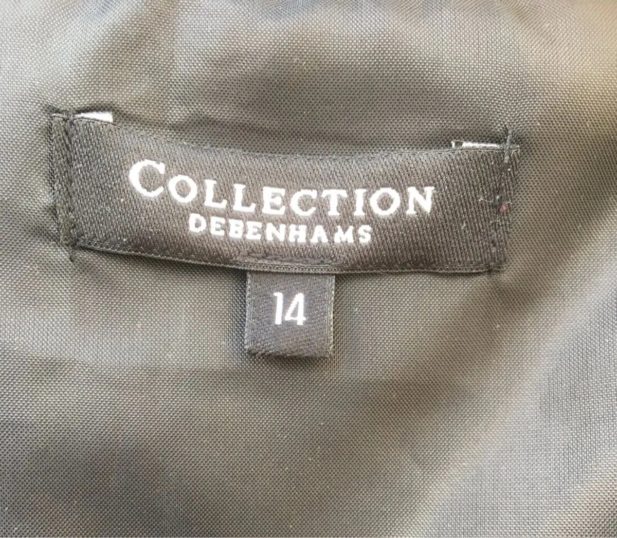 Beautiful Lined Dress from Debenhams, Size 14 - Image 2