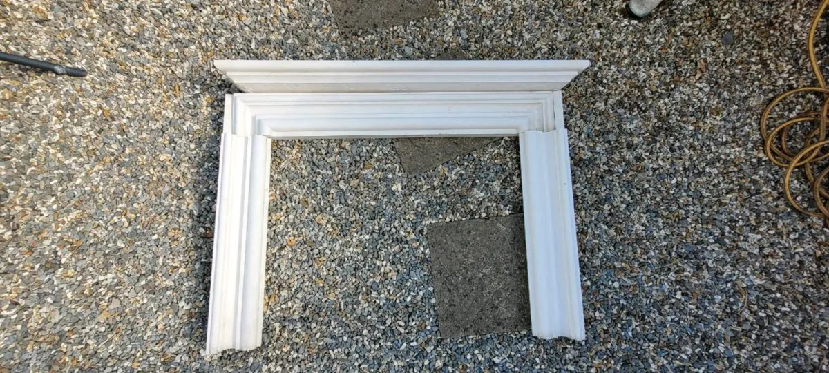 Solid Marble Fireplace - Image 2