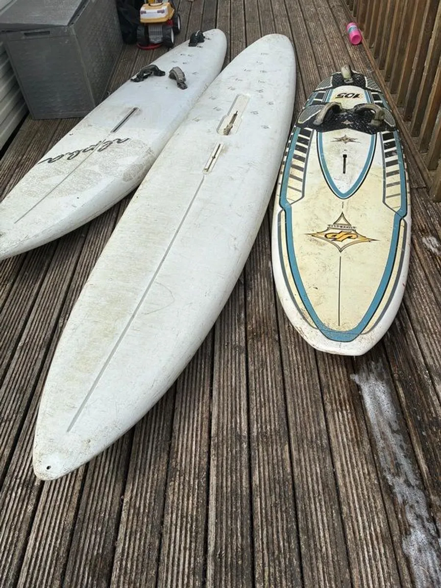 3 Windsurf Boards, Masts, Sails & Accessories  Need Gone!