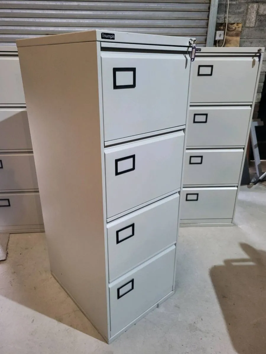 Triumph Filing Cabinets With Keys. Excellent Cond. - Image 1