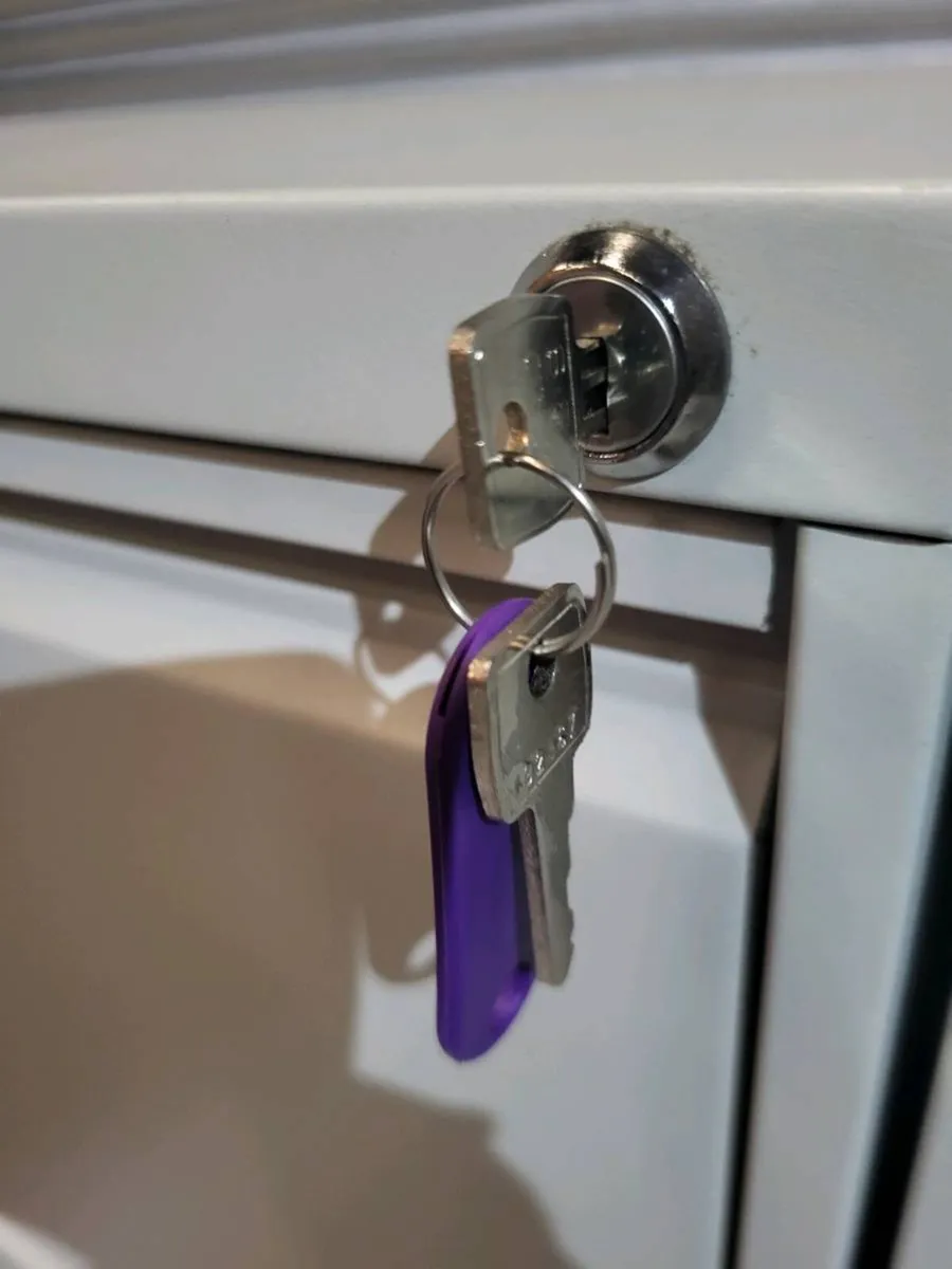 Triumph Filing Cabinets With Keys. Excellent Cond. - Image 2