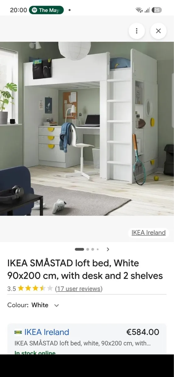 Child’s loft bed - Image 1