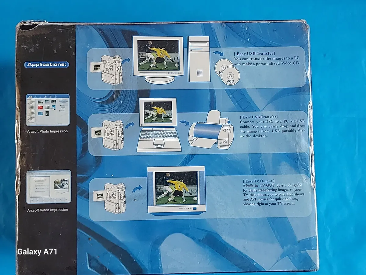 New and Sealed MX-7000 Digital Camera Camcorder - Image 3
