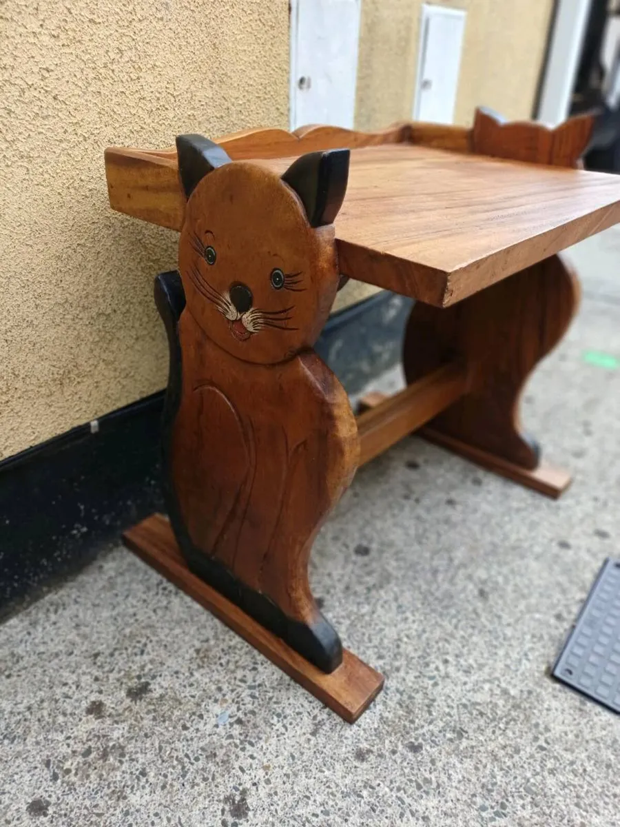 Vintage Mahogany Childs Desk - Image 2