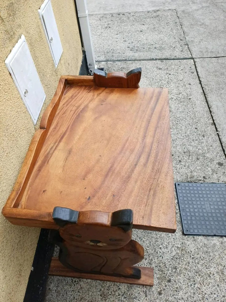 Vintage Mahogany Childs Desk - Image 3