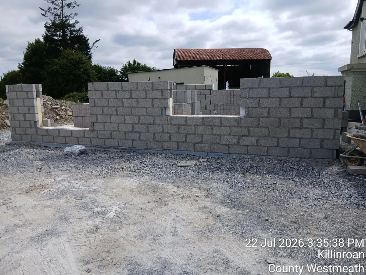 Cca bricklaying Available westmeath - Image 3