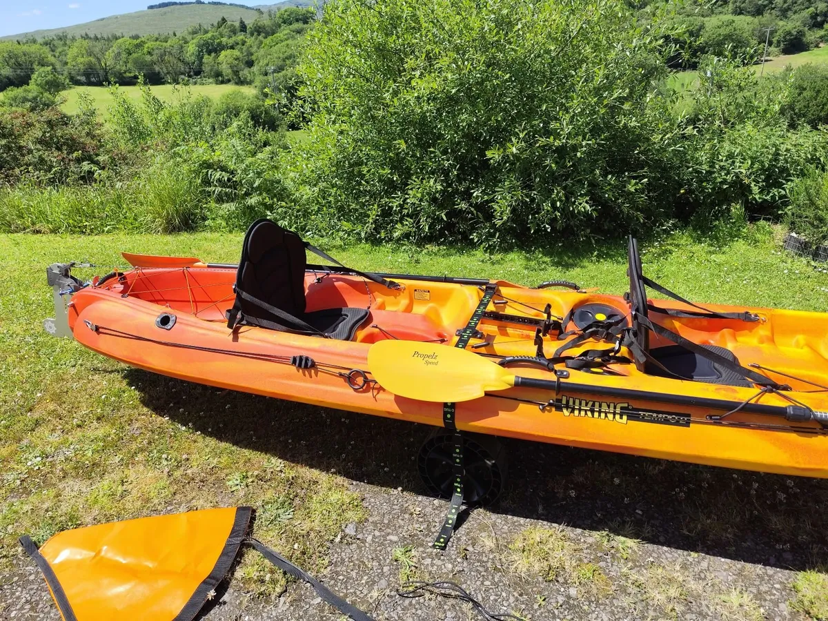 Viking Tempo 2 Specialised Double Fishing Kayak - Image 4