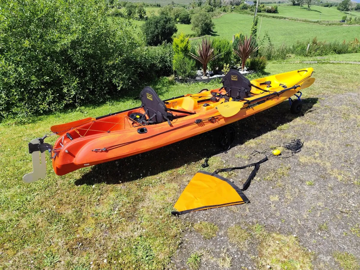 Viking Tempo 2 Specialised Double Fishing Kayak - Image 1