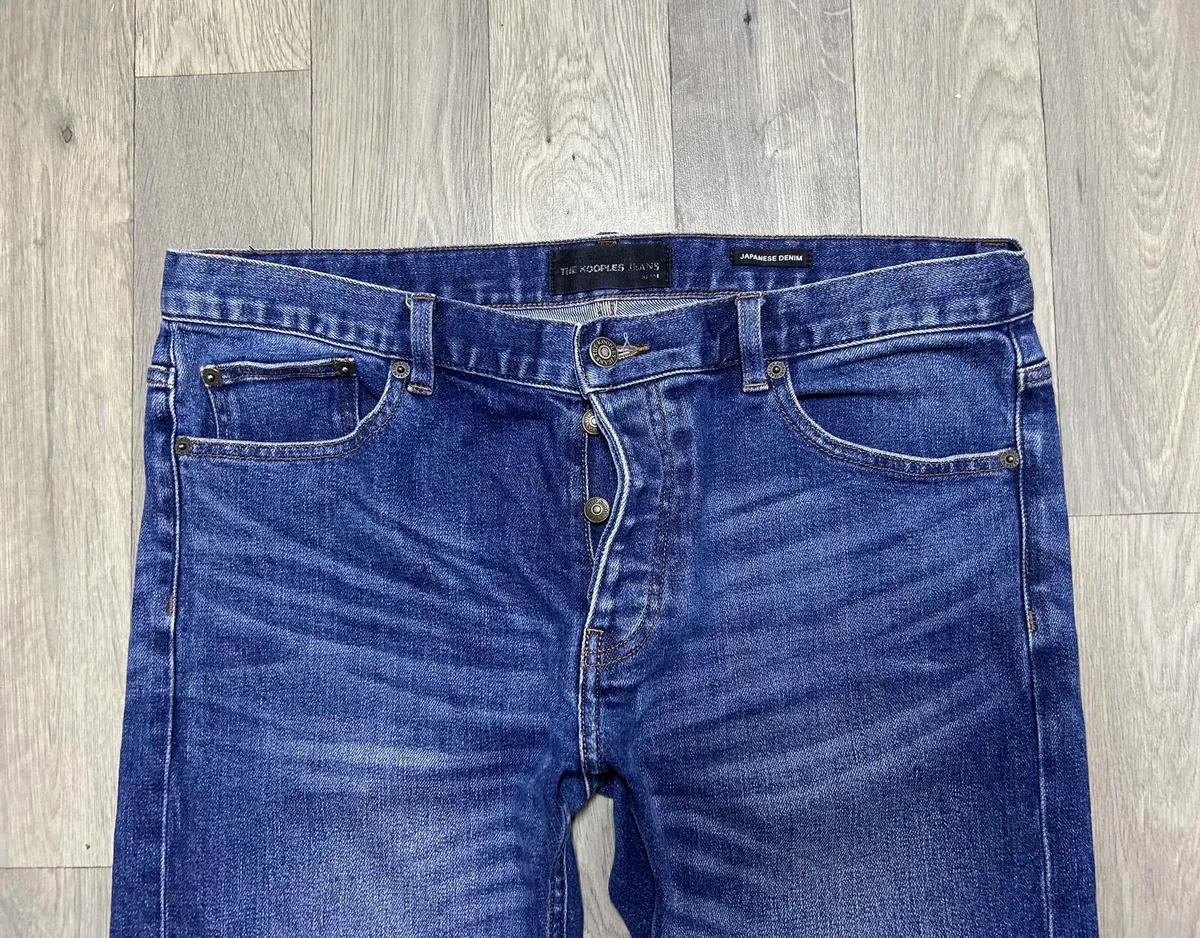 The Kooples Japanese Denim Jeans Mens 34x32 - Image 3