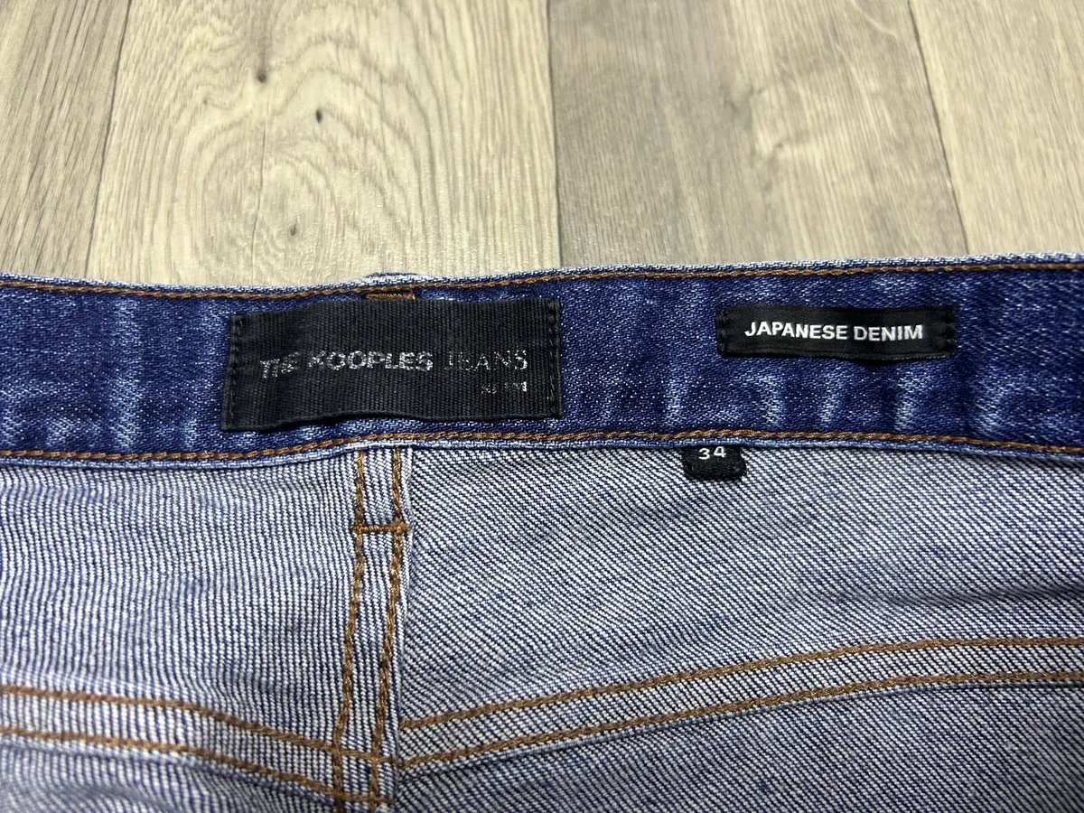 The Kooples Japanese Denim Jeans Mens 34x32 - Image 4