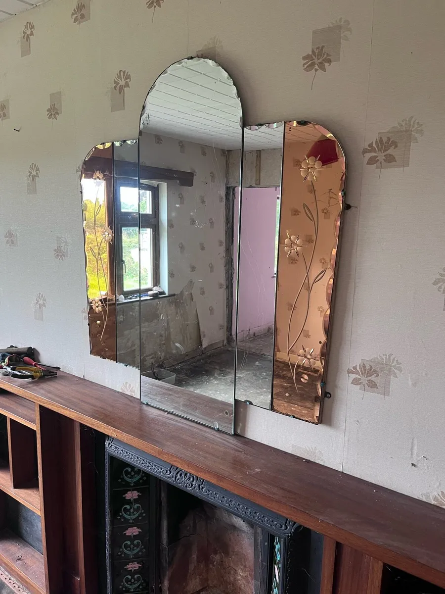 Antique Mirror- very old but still beautiful ! - Image 4
