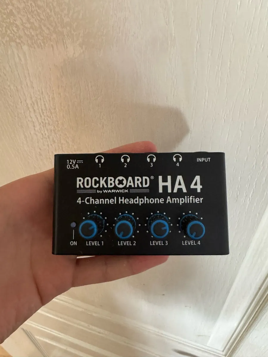 Rockboard HA 4 4-Channel Headphone + free cable - Image 1