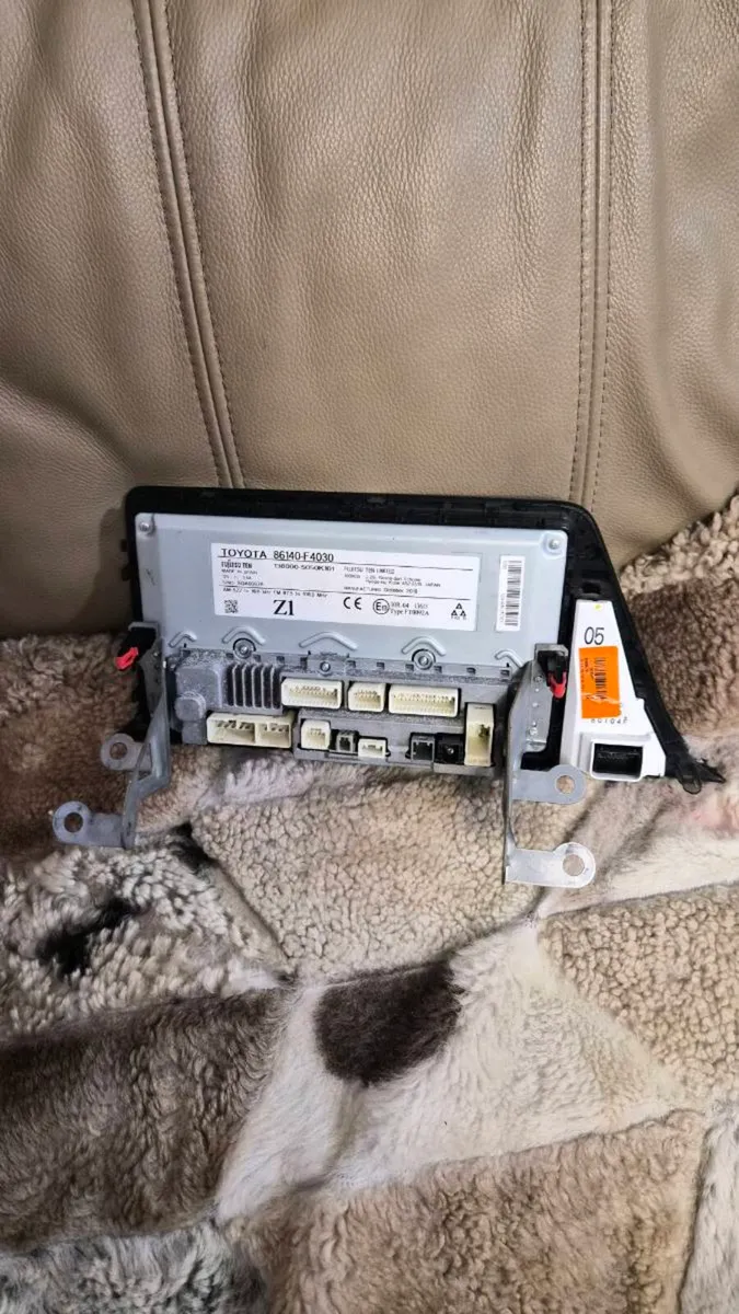 Toyota C-HR OEM Multimedia Display / Head Unit - Image 2