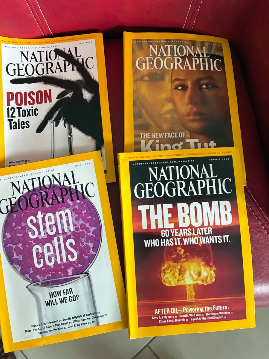 2005 National Geographic-12 editions - Image 3