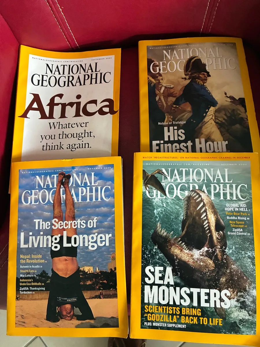 2005 National Geographic-12 editions - Image 4