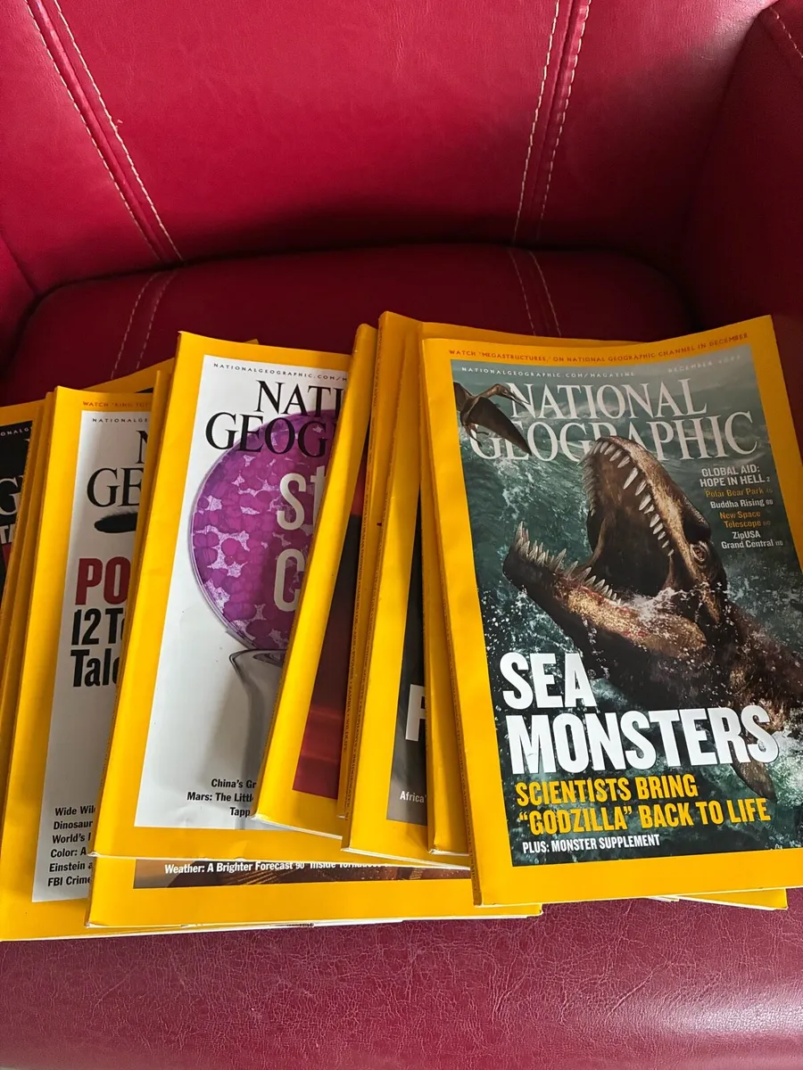 2005 National Geographic-12 editions - Image 1