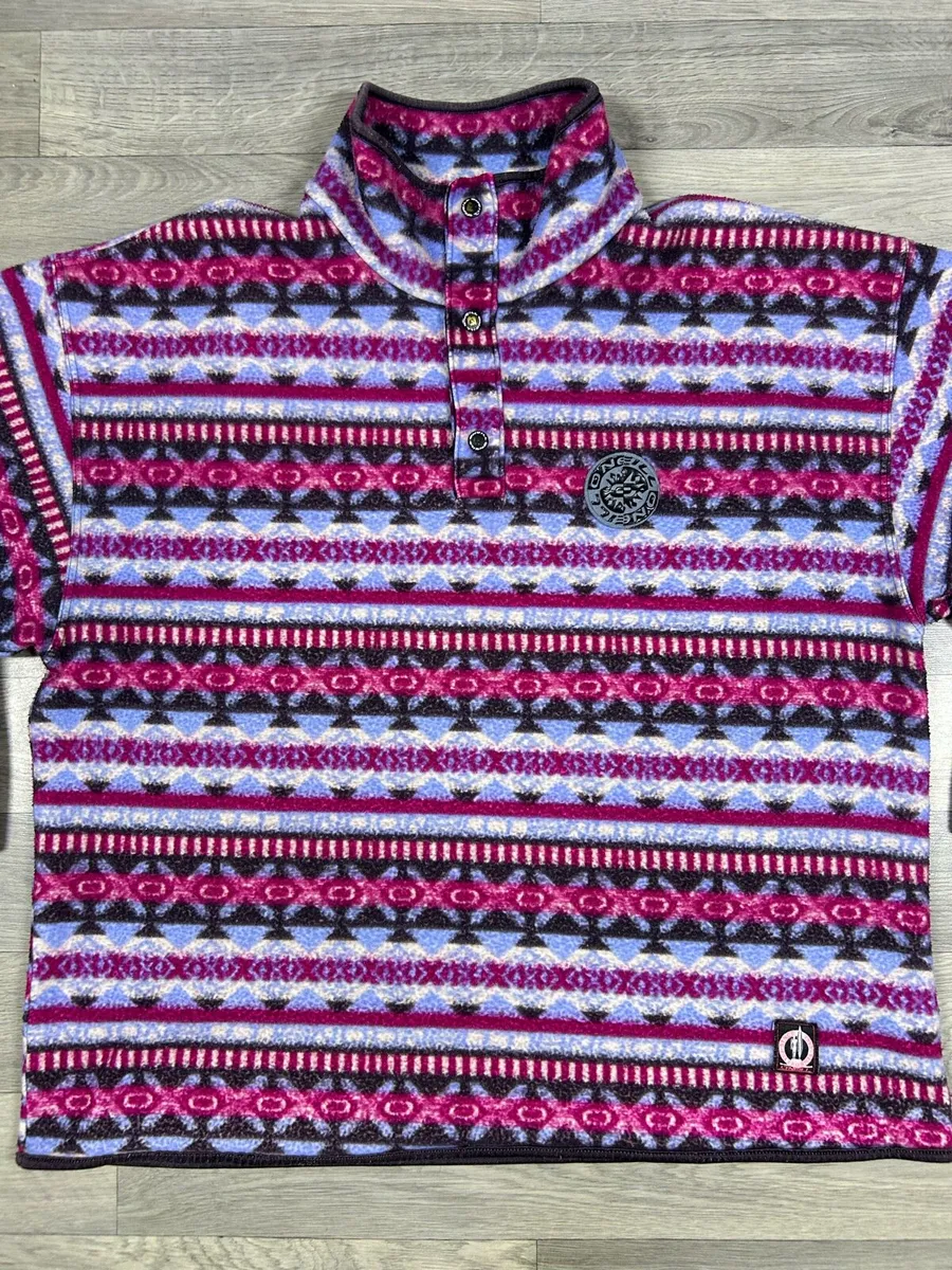 Vintage 80s/90s Oneill Surfing Half Button Fleece - Image 2