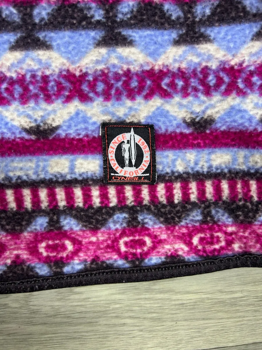 Vintage 80s/90s Oneill Surfing Half Button Fleece - Image 3