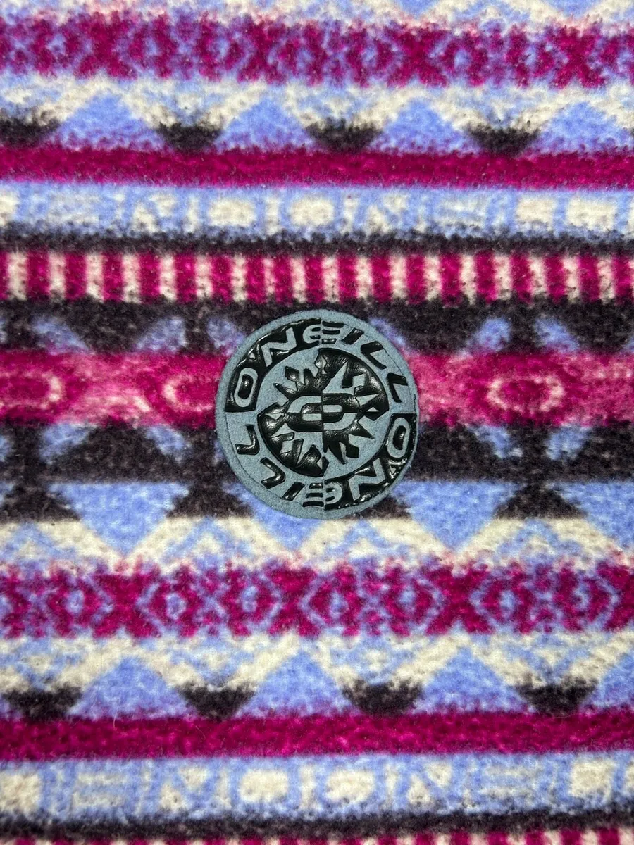 Vintage 80s/90s Oneill Surfing Half Button Fleece - Image 4