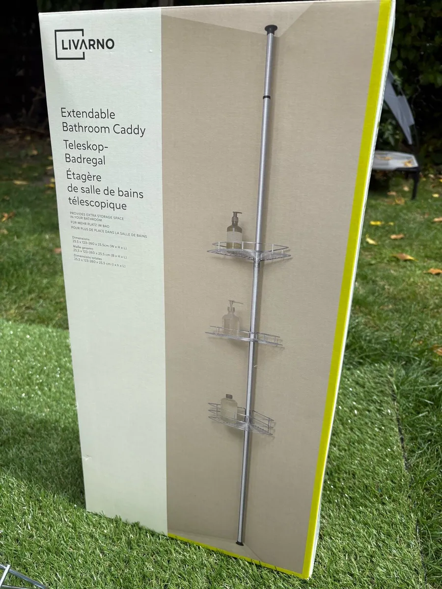 LIVARNO Extendable Bathroom Caddy - Image 1