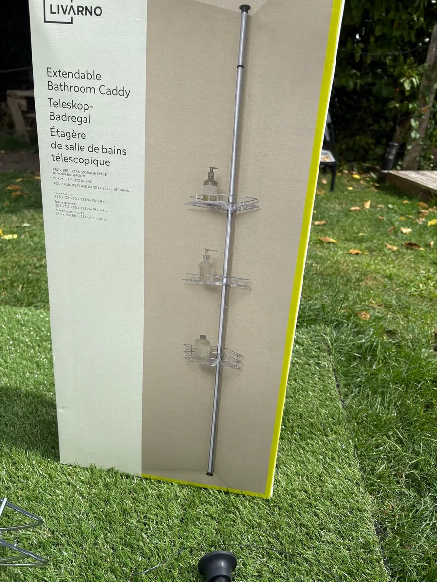 LIVARNO Extendable Bathroom Caddy - Image 2