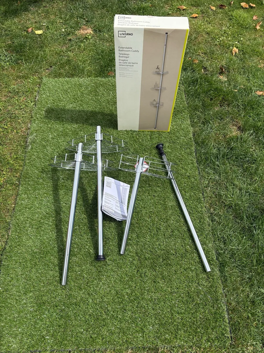 LIVARNO Extendable Bathroom Caddy - Image 3