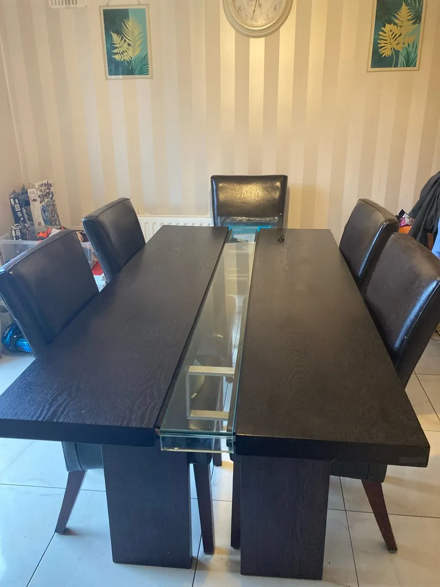Black kitchen table - Image 2