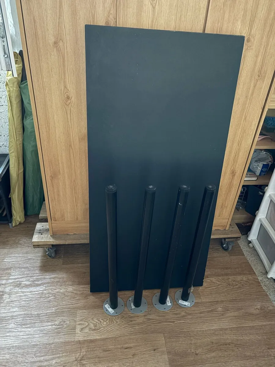 IKEA Desk 120 × 60 cm – Black - Image 2