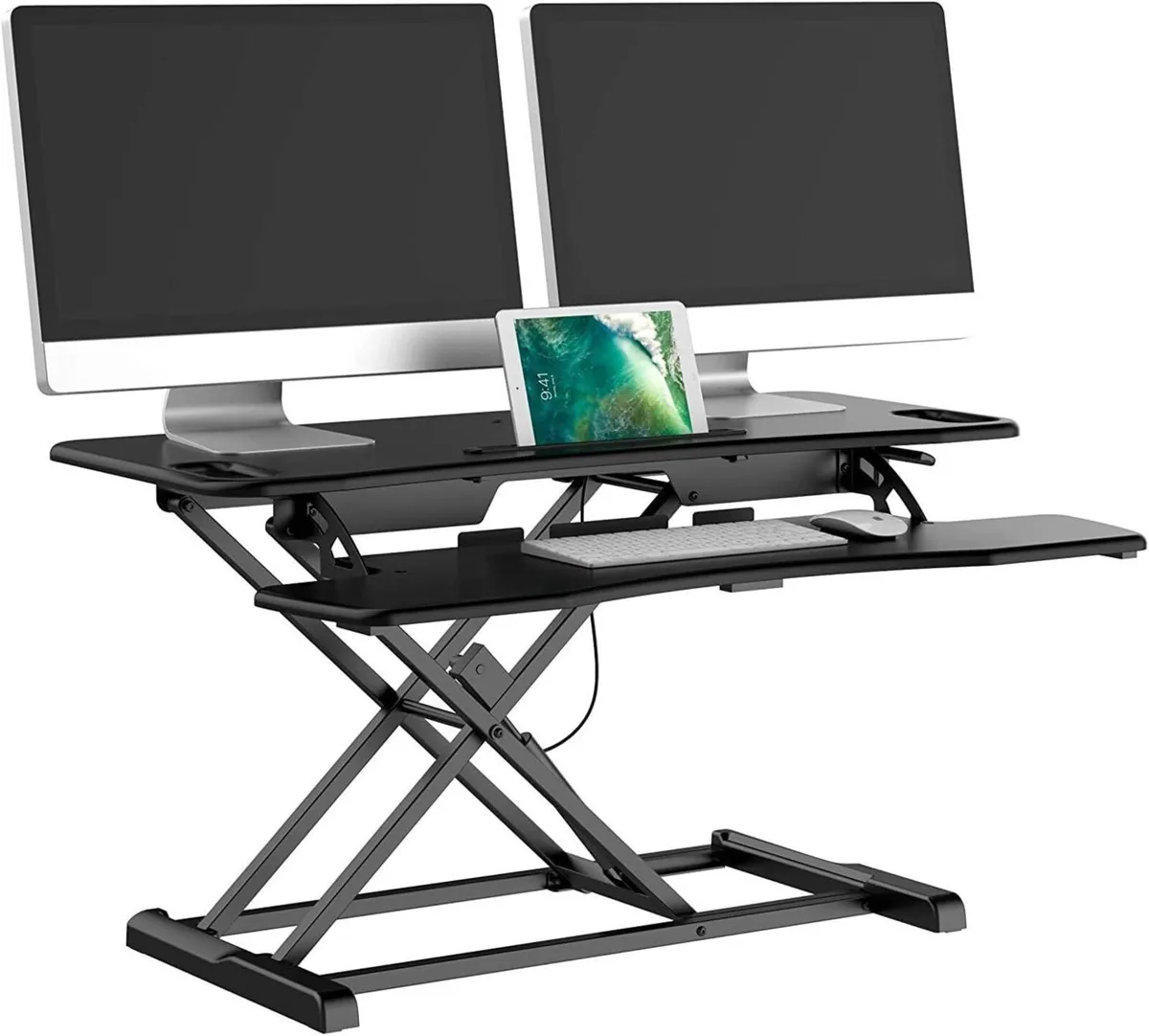 Standing Desk Converter Height Adjustable Riser - Image 1