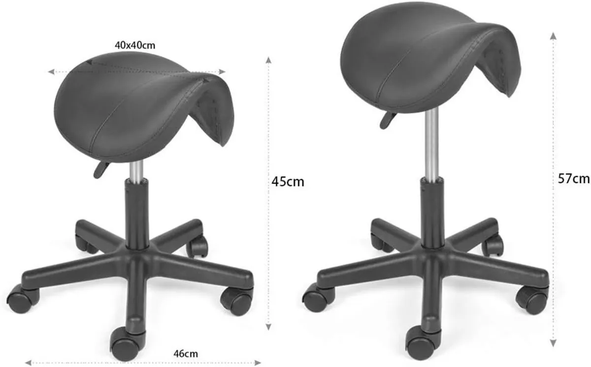 Stool Swivel Chair Height Adjustable Office - Image 3