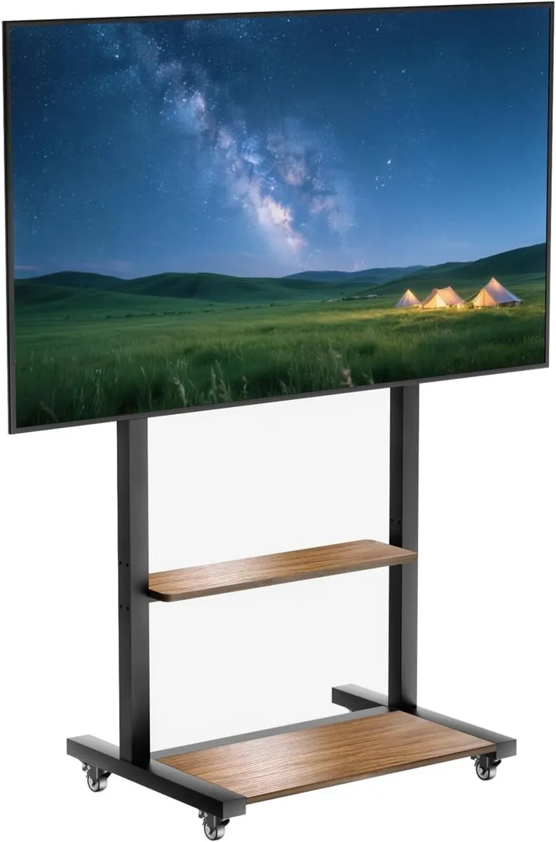 Floor TV Stand for 40-100 Inch Tvs Adjustable - Image 1