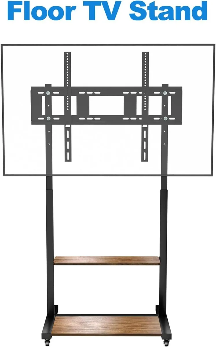 Floor TV Stand for 40-100 Inch Tvs Adjustable - Image 2