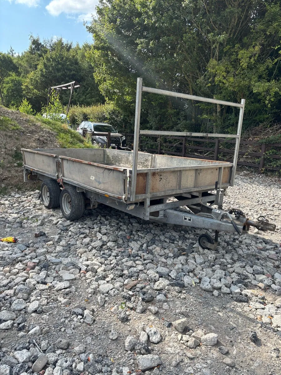 Ifor Williams 12x6’6 dropside flatbed trailer - Image 3